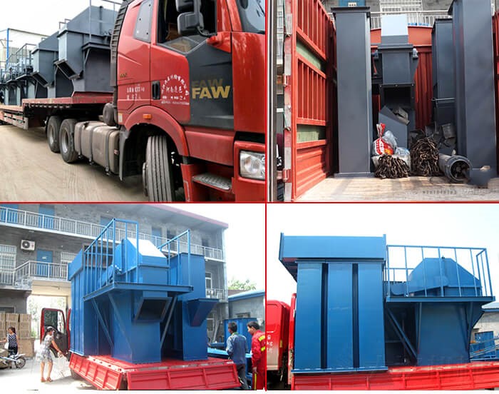 TD、D型斗式提升机发货现场图片