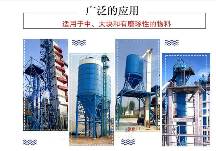 斗式提升机主要适用范围主要是化工，粮食，建筑材料较多。