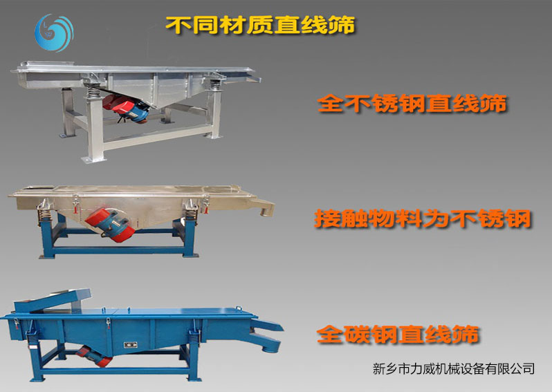 饲料筛分机械的产量和大小？